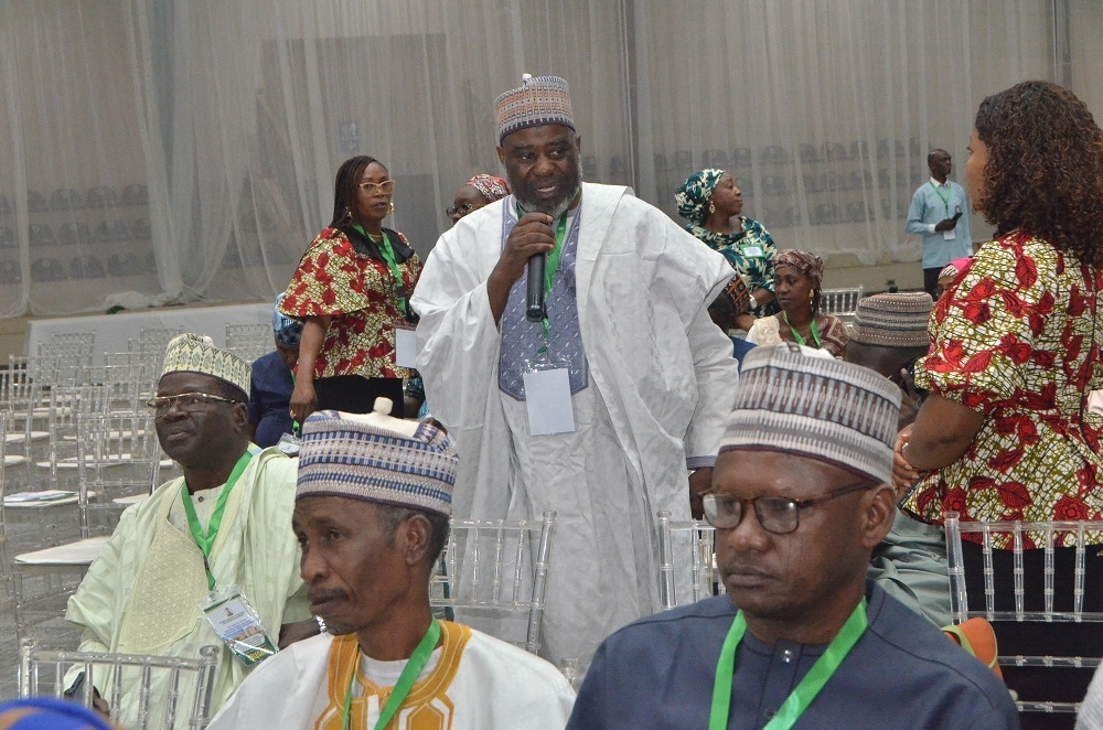 Opening ceremony of the 12th Meeting of the National Council on Lands, Housing and Urban Development with theme “Harnessing Local and International Credit Schemes as a Panacea for Affordable Housing Infrastructural Development under the “Renewed Hope Agenda” holding at Umaru Musa Yar Adua Conference Centre, Independence Way, Kaduna, Kaduna State on the 13th – 17th November.